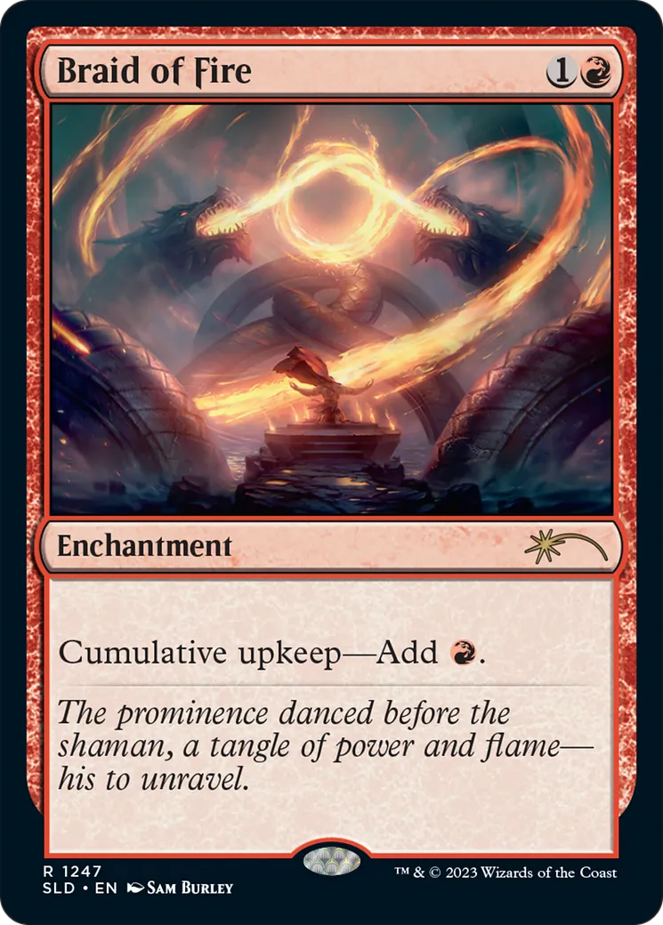 Tresse de feu — Secret Lair Drop — Magic: The Gathering