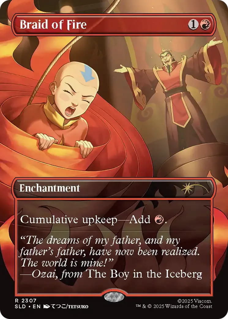 Tresse de feu — Secret Lair Drop — Magic: The Gathering