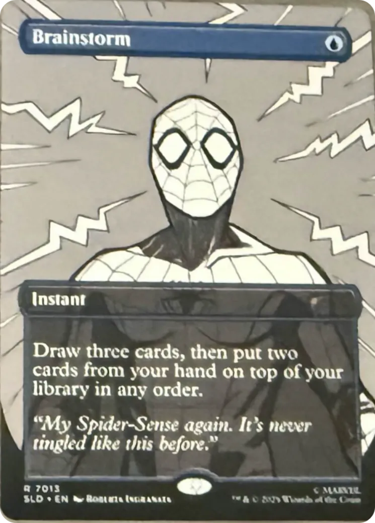Brainstorm — Secret Lair Drop — Magic: The Gathering