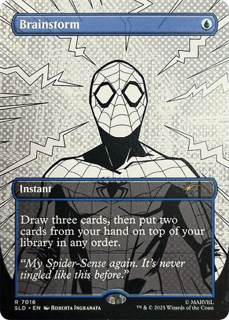 Brainstorm — Secret Lair Drop — Magic: The Gathering