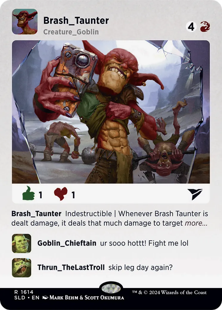 Taquineur effronté — Secret Lair Drop — Magic: The Gathering