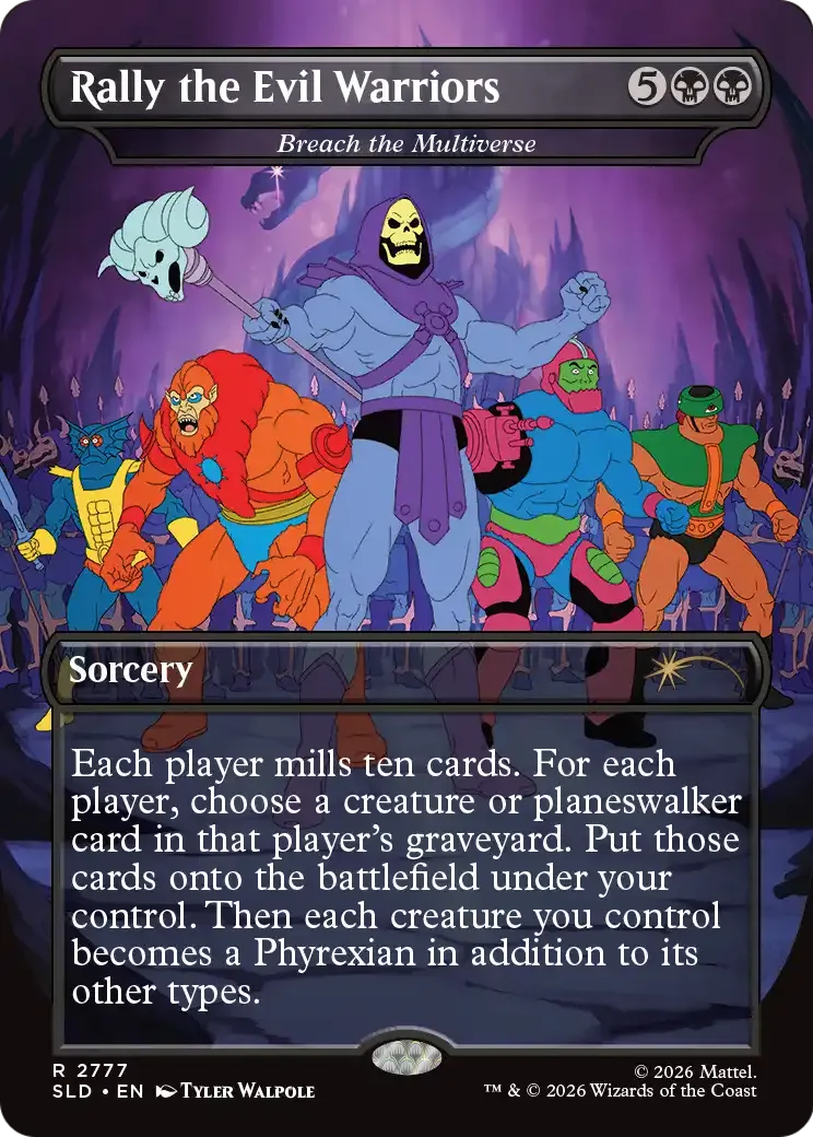 Breach the Multiverse — Secret Lair Drop — Magic: The Gathering