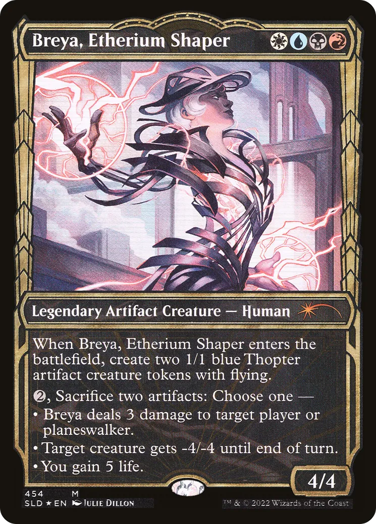 Breya, Etherium Shaper — Secret Lair Drop — Magic: The Gathering