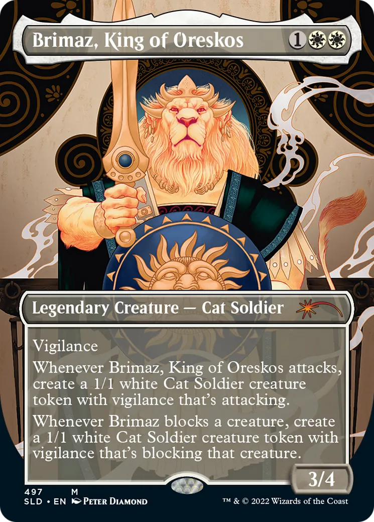 Brimaz, King of Oreskos — Secret Lair Drop — Magic: The Gathering