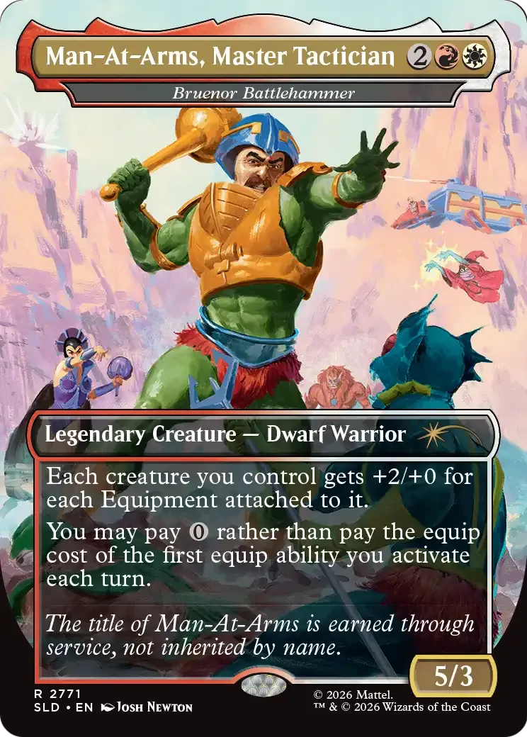 Bruenor Battlehammer — Secret Lair Drop — Magic: The Gathering