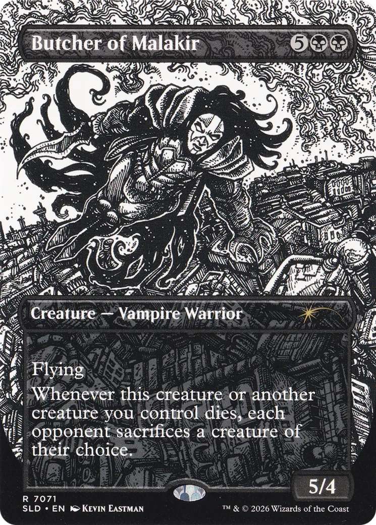 Boucher de Malakir — Secret Lair Drop — Magic: The Gathering