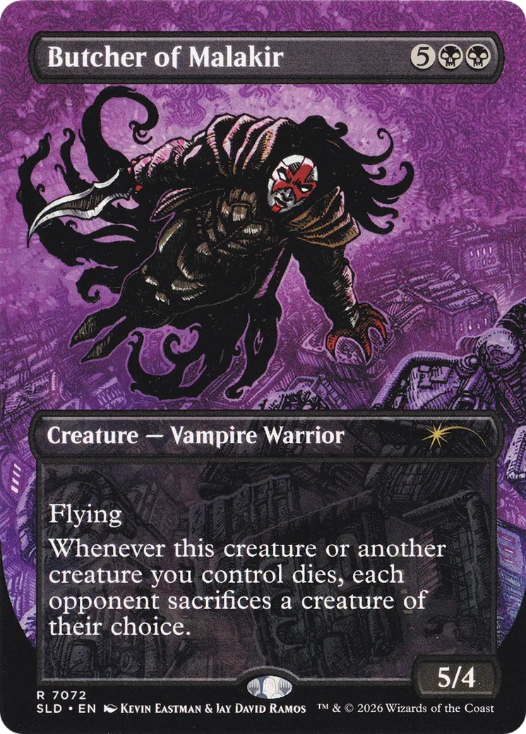 Butcher of Malakir — Secret Lair Drop — Magic: The Gathering