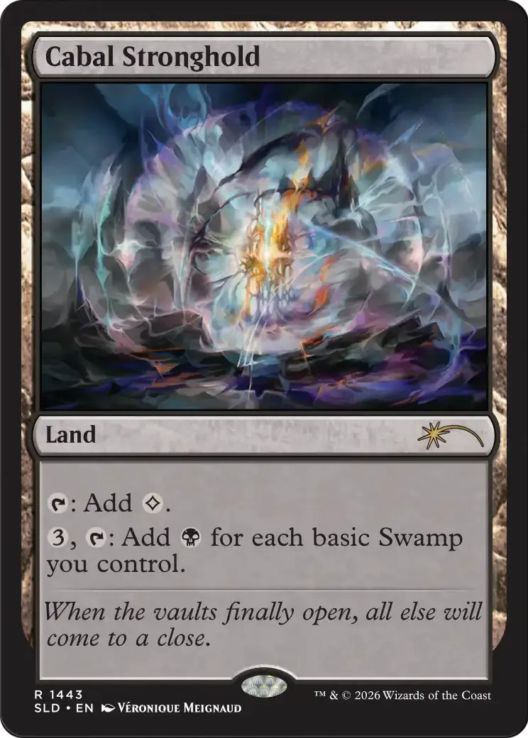 Cabal Stronghold — Secret Lair Drop — Magic: The Gathering