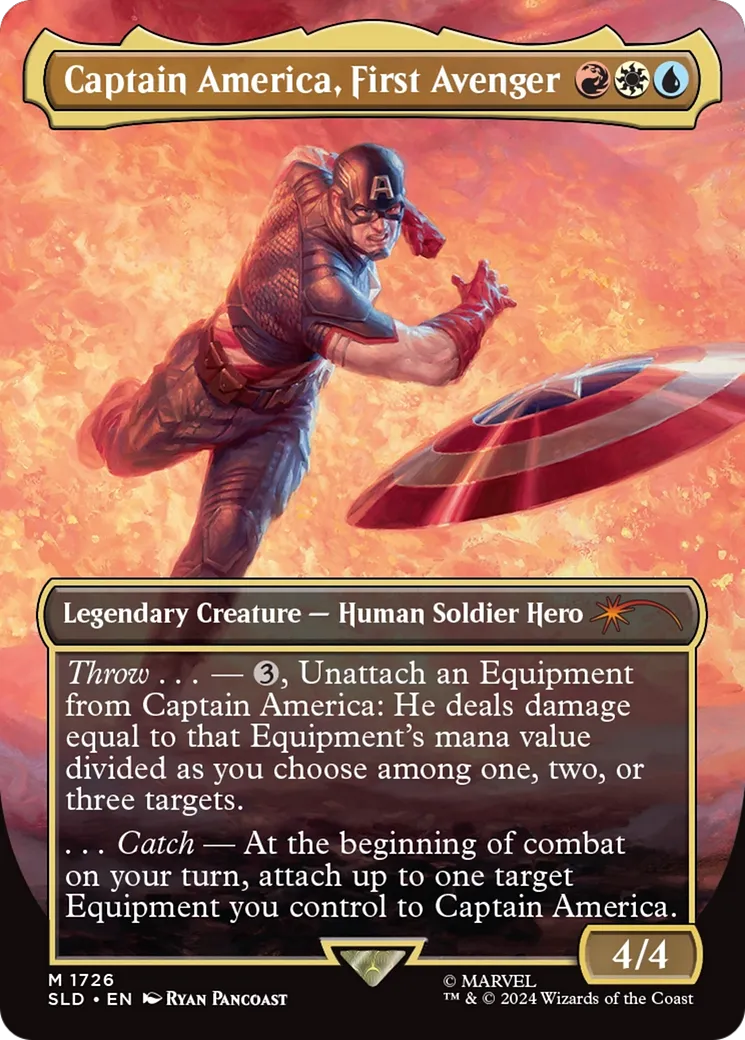 Captain America, First Avenger — Secret Lair Drop — Magic: The Gathering