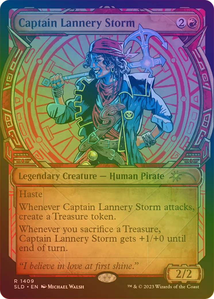 Captain Lannery Storm — Secret Lair Drop — Magic: The Gathering