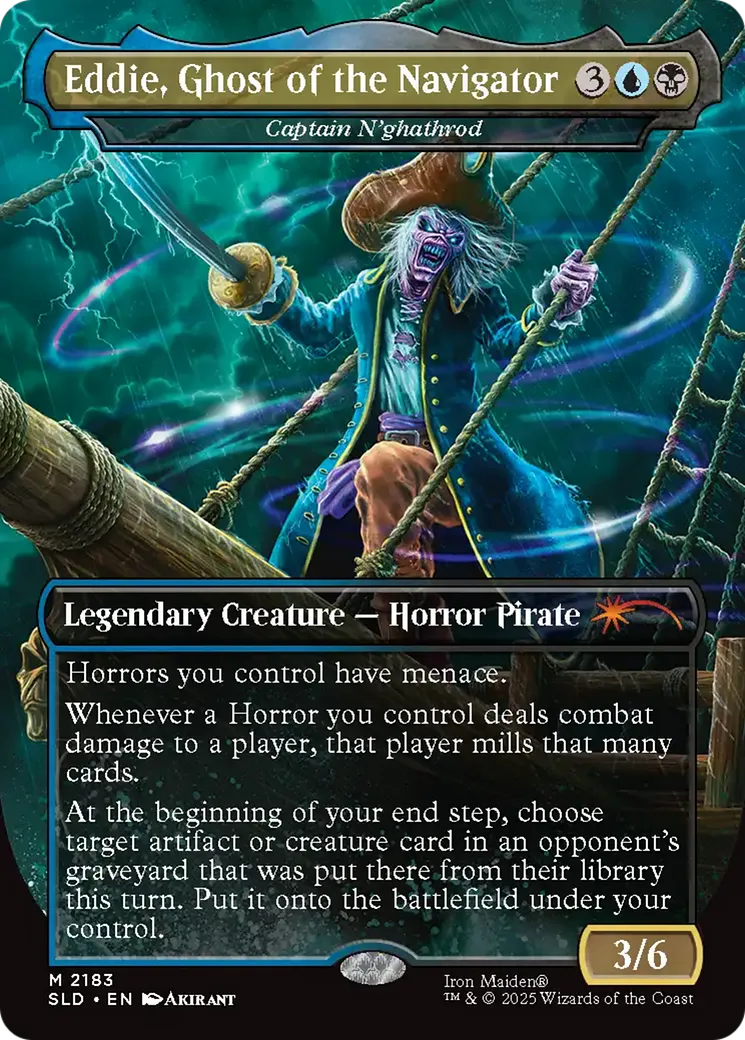 Capitaine N'ghathrod — Secret Lair Drop — Magic: The Gathering