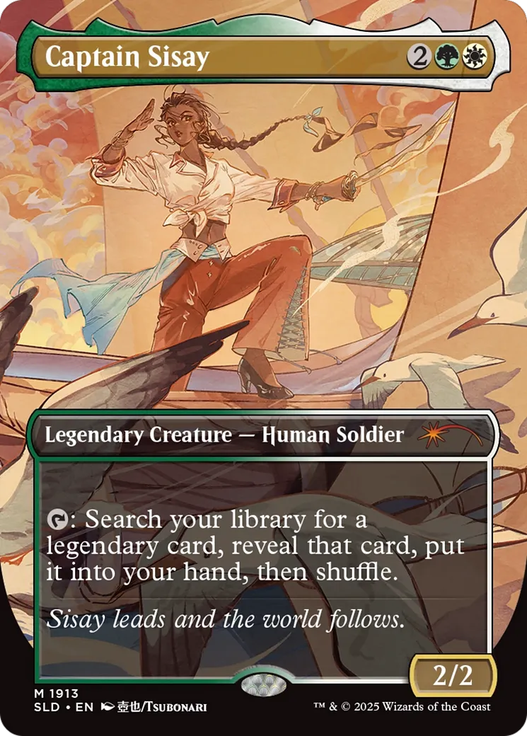 Capitaine Sissay — Secret Lair Drop — Magic: The Gathering