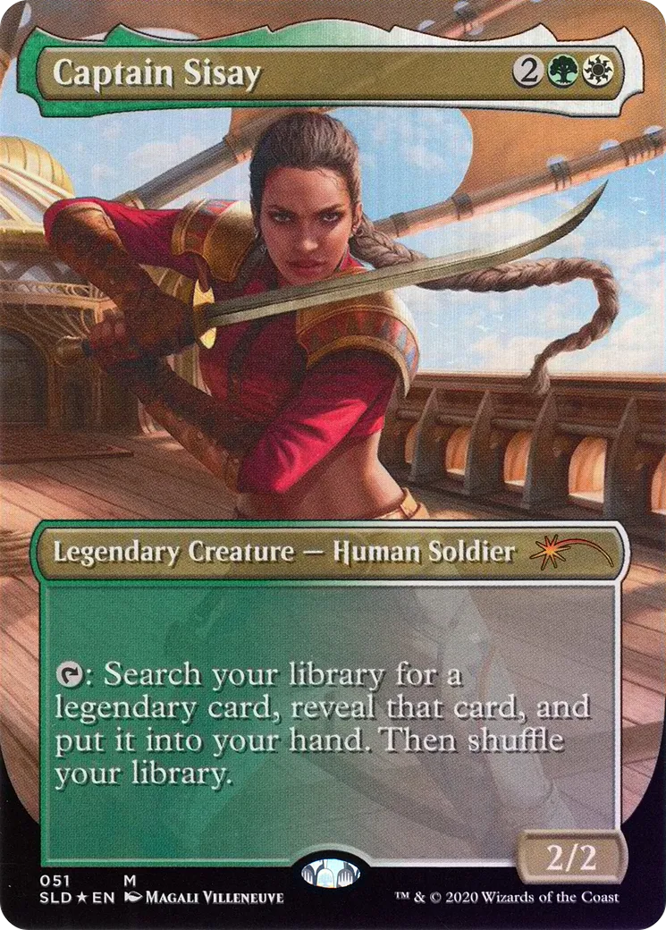 Captain Sisay — Secret Lair Drop — Magic: The Gathering