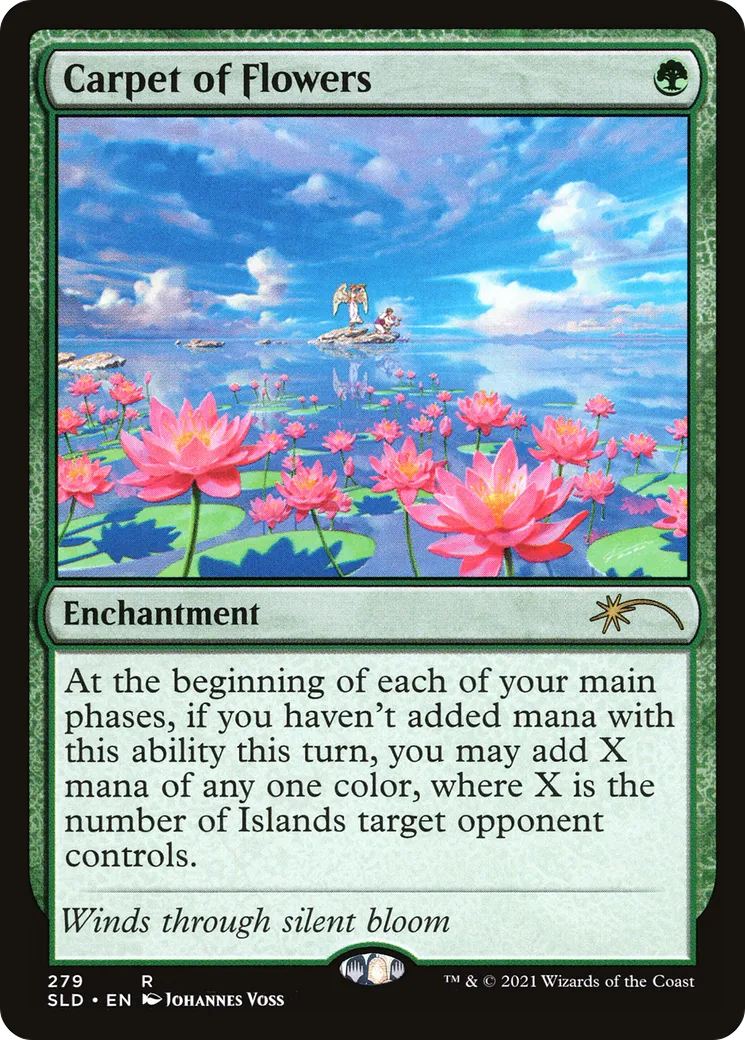Carpet of Flowers — Secret Lair Drop — Magic: The Gathering