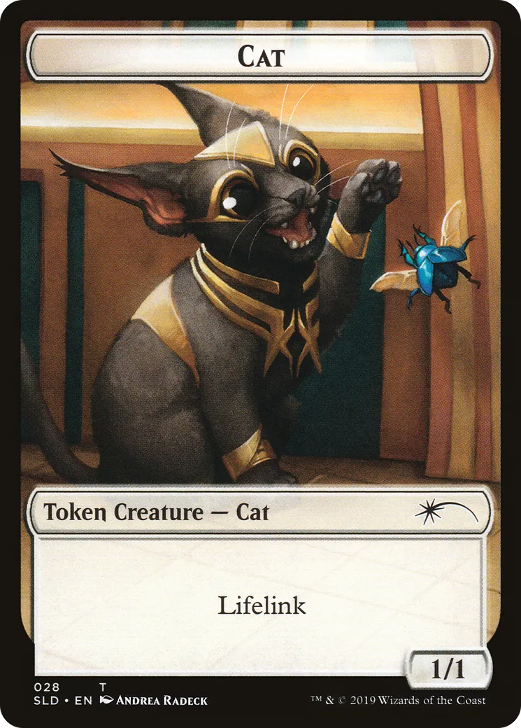 Cat from Secret Lair Drop - Magic: The Gathering