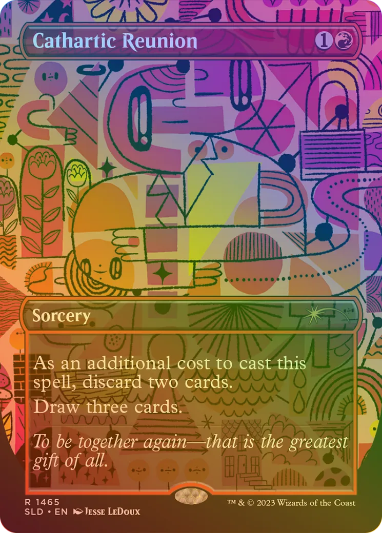 Cathartic Reunion — Secret Lair Drop — Magic: The Gathering