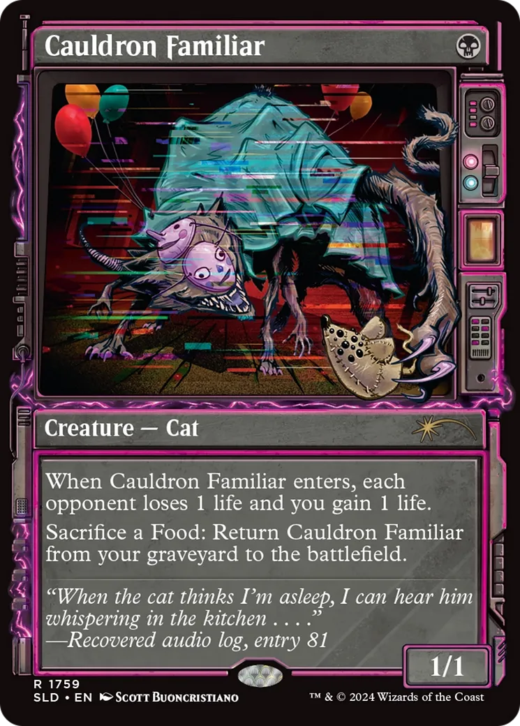 Familier de chaudron — Secret Lair Drop — Magic: The Gathering