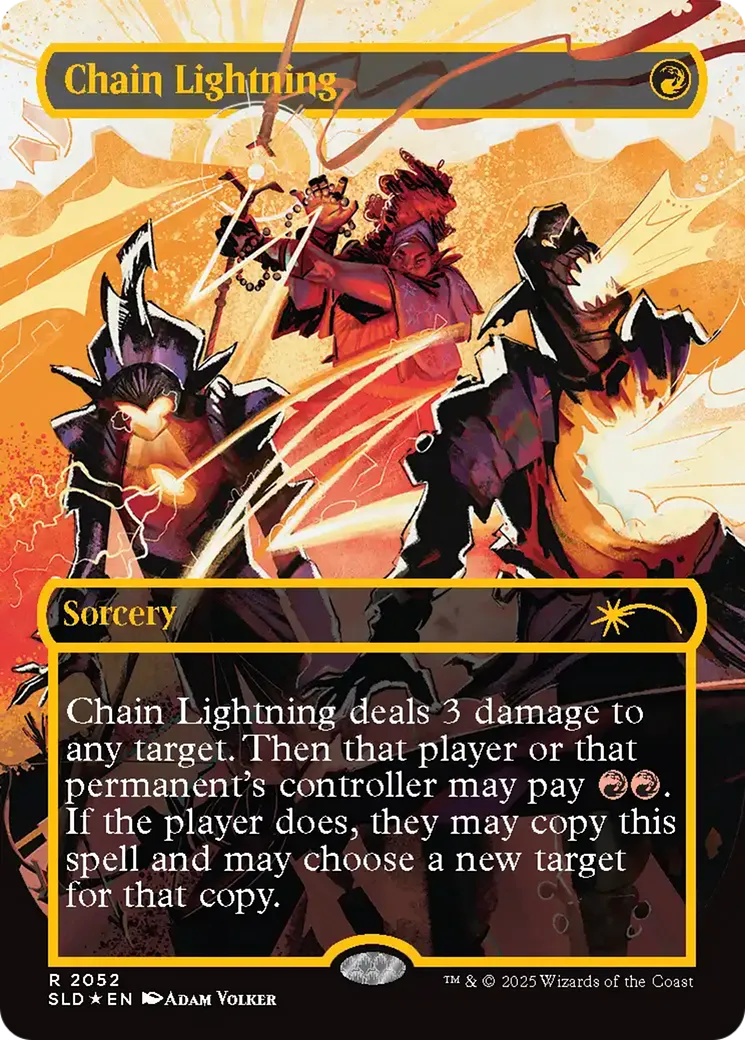 Chaîne d'éclairs — Secret Lair Drop — Magic: The Gathering