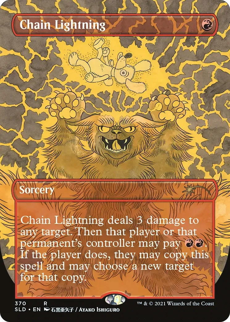 Chain Lightning — Secret Lair Drop — Magic: The Gathering