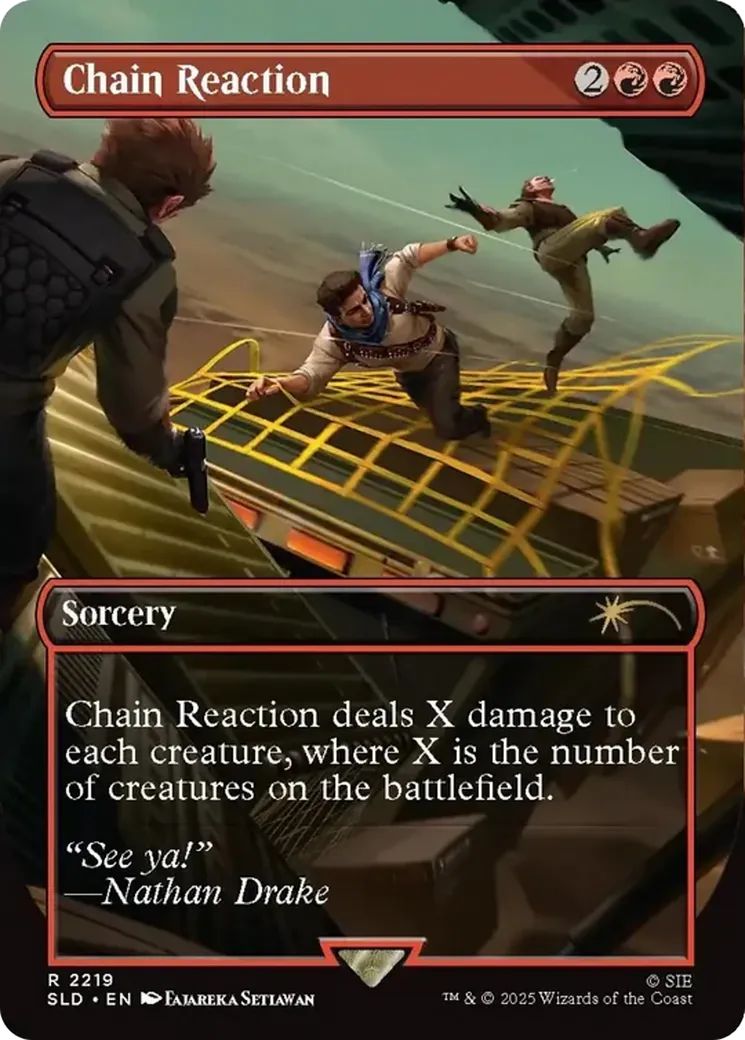 Réaction en chaîne — Secret Lair Drop — Magic: The Gathering