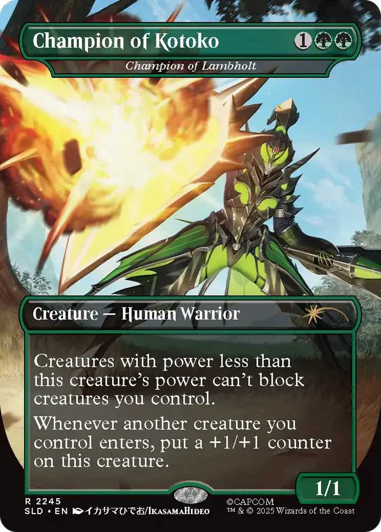 Championne de Lambholt — Secret Lair Drop — Magic: The Gathering
