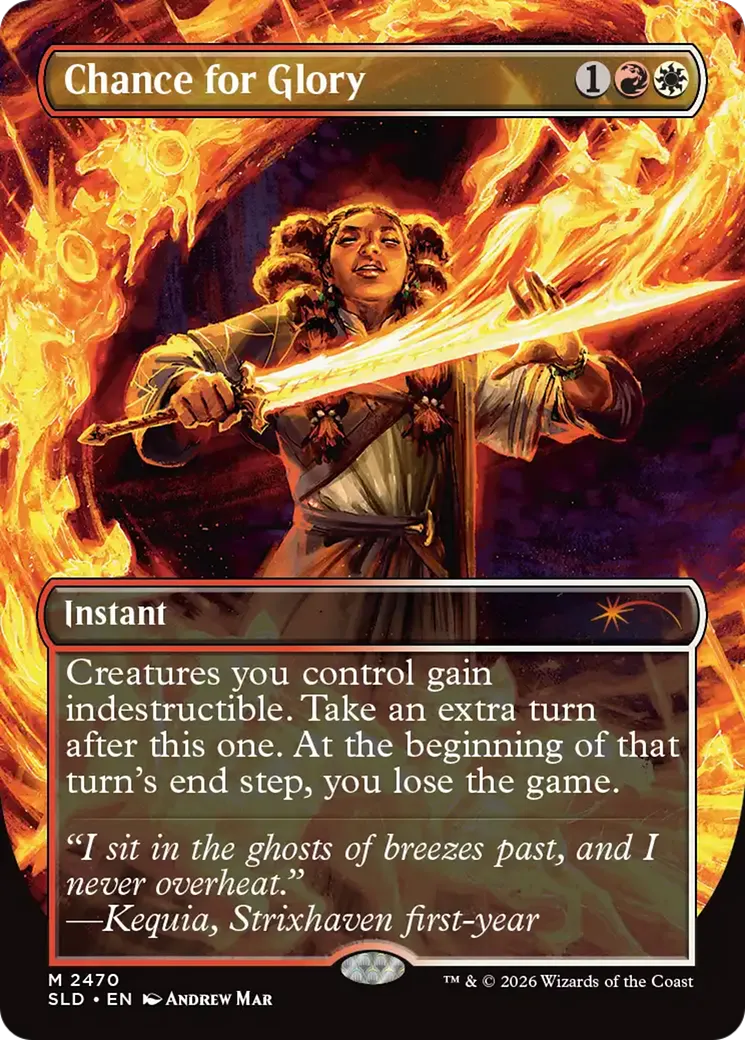 Chance for Glory — Secret Lair Drop — Magic: The Gathering