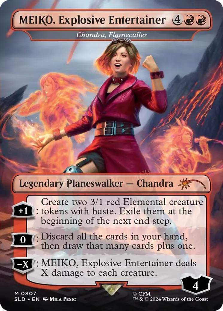Chandra, Flamecaller — Secret Lair Drop — Magic: The Gathering