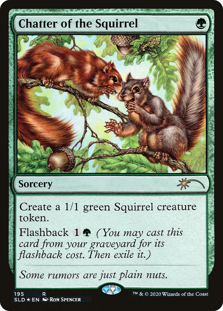 Chatter of the Squirrel — Secret Lair Drop — Magic: The Gathering