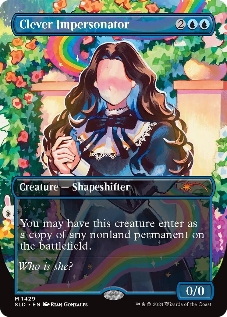 Clever Impersonator — Secret Lair Drop — Magic: The Gathering