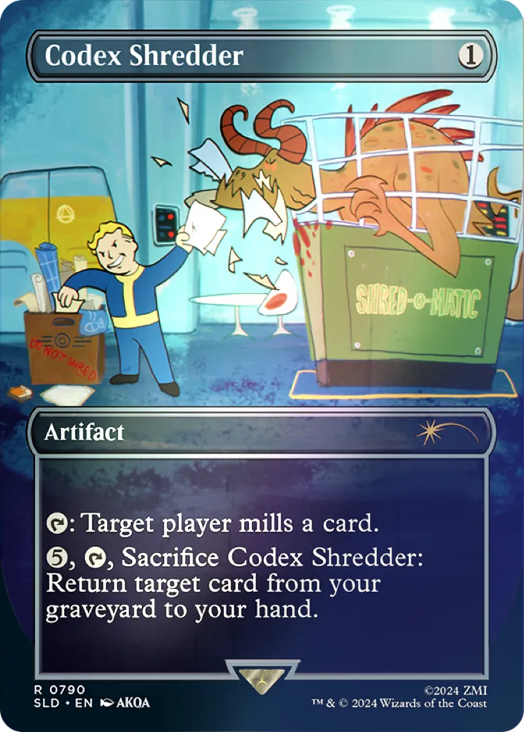 Codex Shredder — Secret Lair Drop — Magic: The Gathering