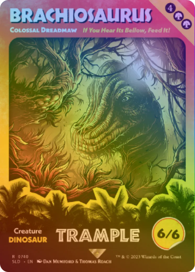 Colossal Dreadmaw — Secret Lair Drop — Magic: The Gathering
