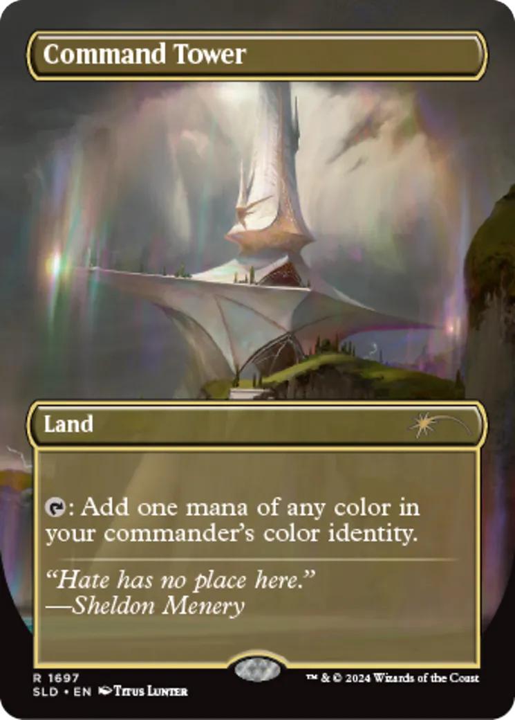 Command Tower — Secret Lair Drop — Magic: The Gathering