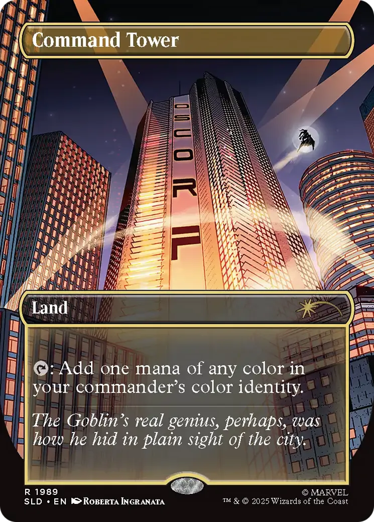 Command Tower — Secret Lair Drop — Magic: The Gathering