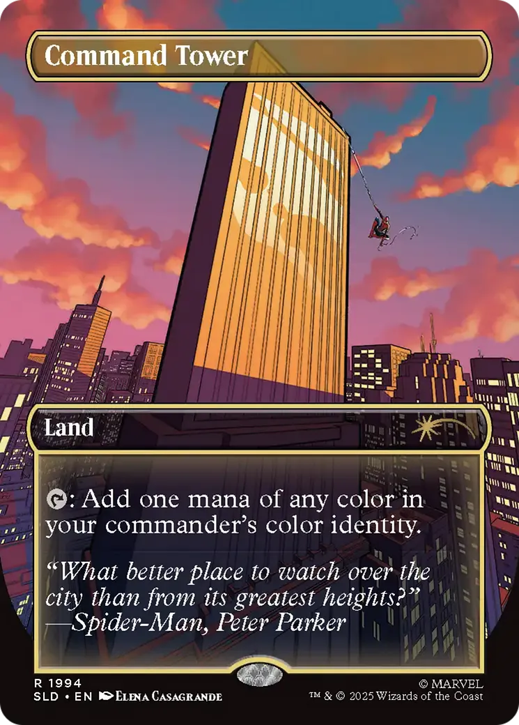Command Tower — Secret Lair Drop — Magic: The Gathering