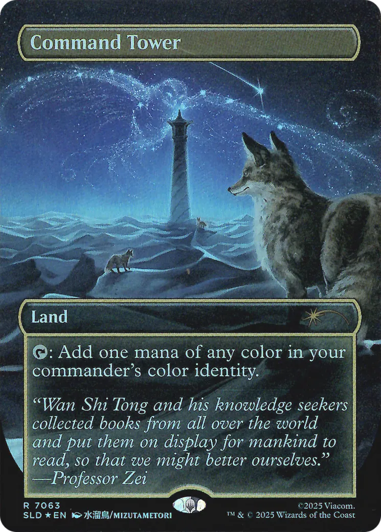 Command Tower — Secret Lair Drop — Magic: The Gathering