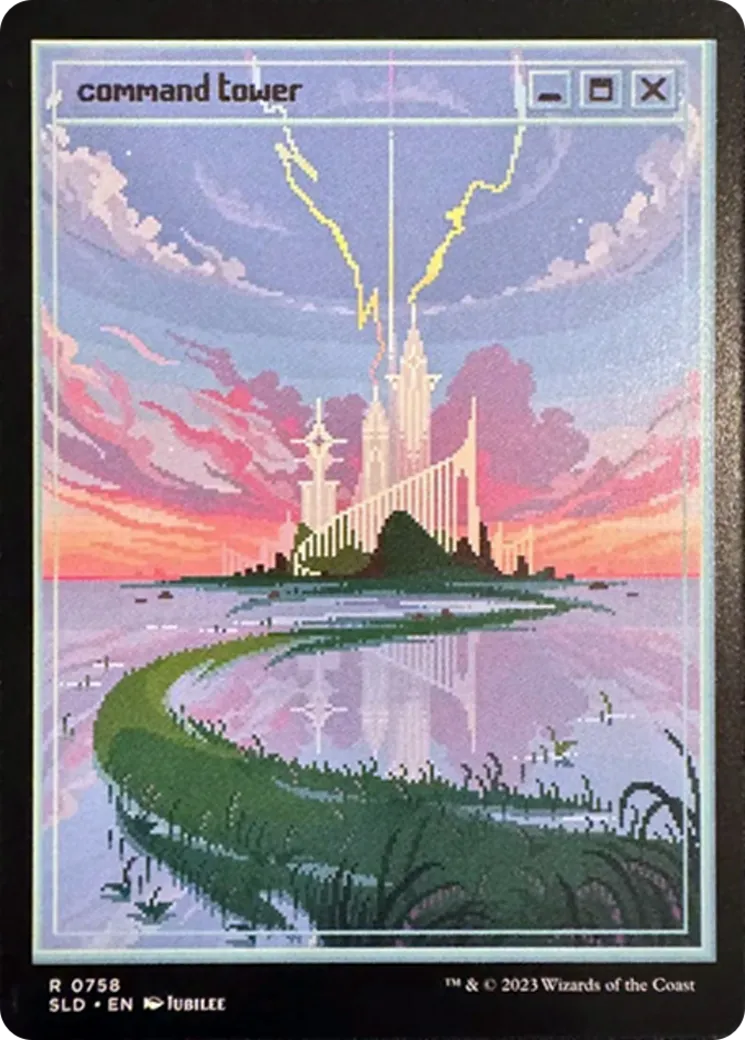 Command Tower — Secret Lair Drop — Magic: The Gathering
