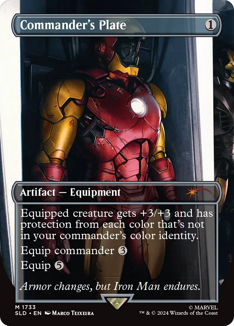 Commander's Plate — Secret Lair Drop — Magic: The Gathering