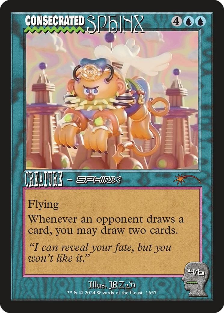 Sphinx consacré from Secret Lair Drop - Magic: The Gathering