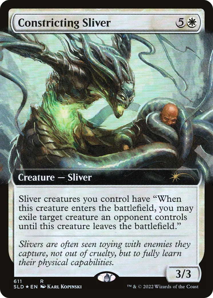 Constricting Sliver — Secret Lair Drop — Magic: The Gathering