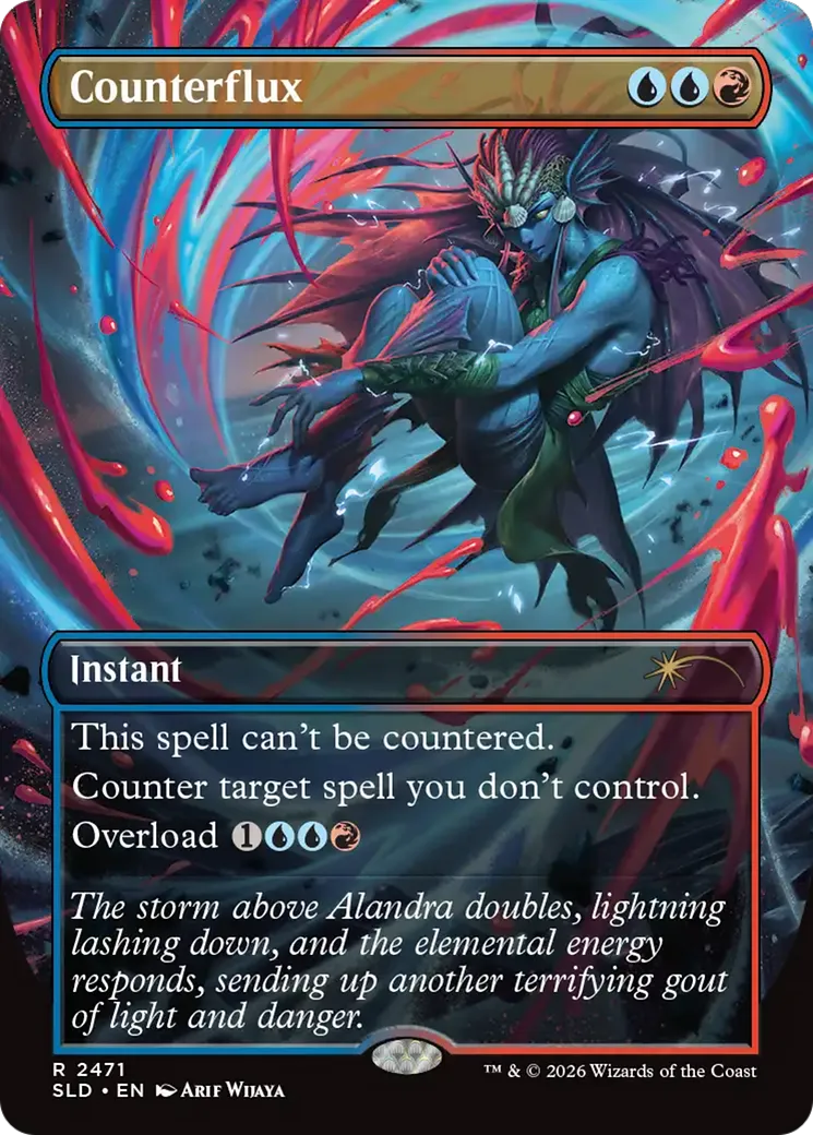 Counterflux — Secret Lair Drop — Magic: The Gathering