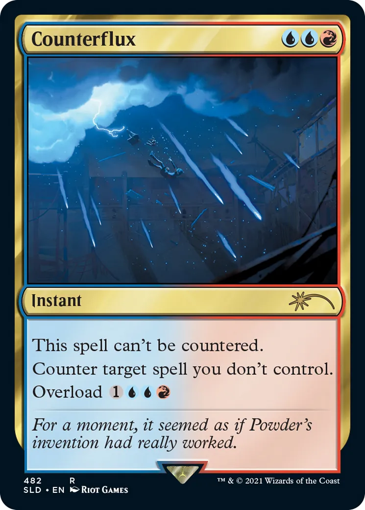 Counterflux — Secret Lair Drop — Magic: The Gathering
