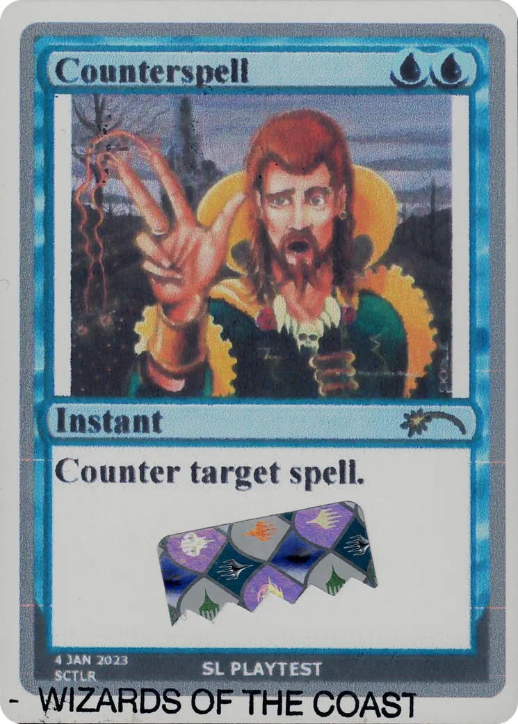 Counterspell — Secret Lair Drop — Magic: The Gathering