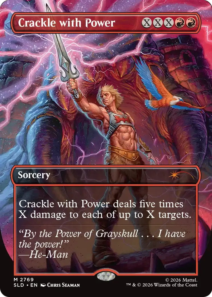 Crackle with Power — Secret Lair Drop — Magic: The Gathering