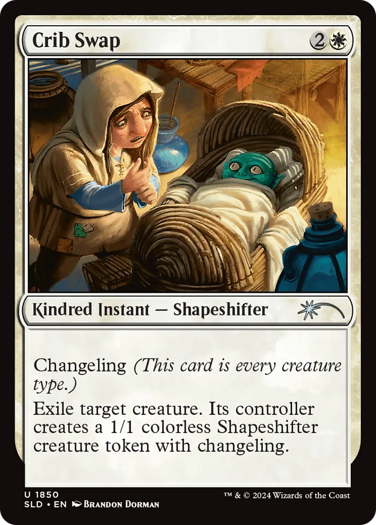 Crib Swap — Secret Lair Drop — Magic: The Gathering