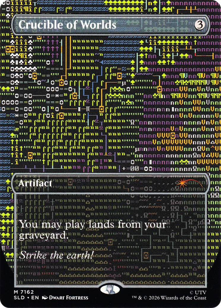 Crucible of Worlds — Secret Lair Drop — Magic: The Gathering