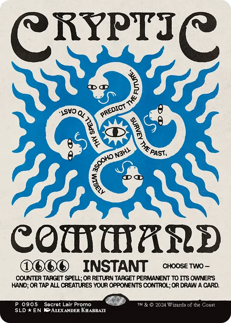 Cryptic Command — Secret Lair Drop — Magic: The Gathering