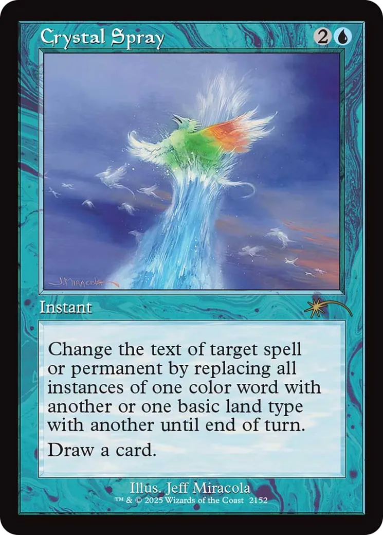 Giclée de cristaux — Secret Lair Drop — Magic: The Gathering