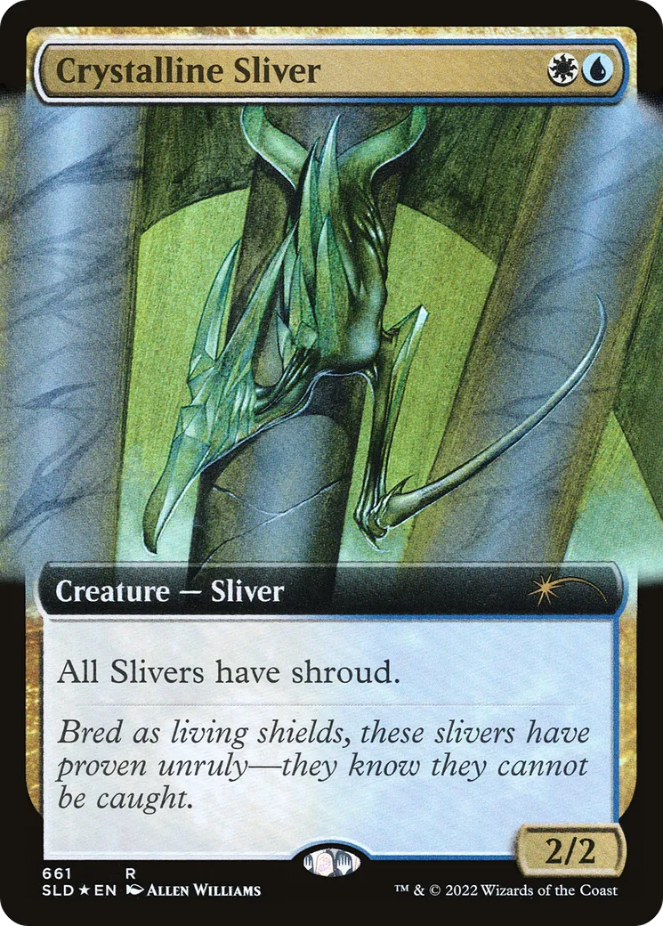 Crystalline Sliver — Secret Lair Drop — Magic: The Gathering