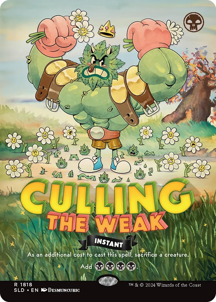 Culling the Weak — Secret Lair Drop — Magic: The Gathering