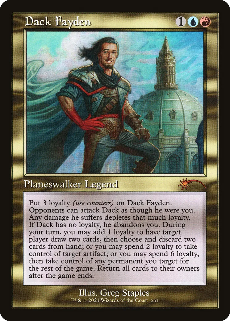 Dack Fayden — Secret Lair Drop — Magic: The Gathering